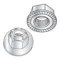 Newport Fasteners Nylon Insert Lock Nut, M6-1.00, 18-8 Stainless Steel, Not Graded, 1000 PK 975172